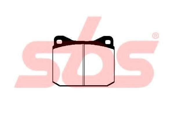 Комплект тормозных колодок, дисковый тормоз