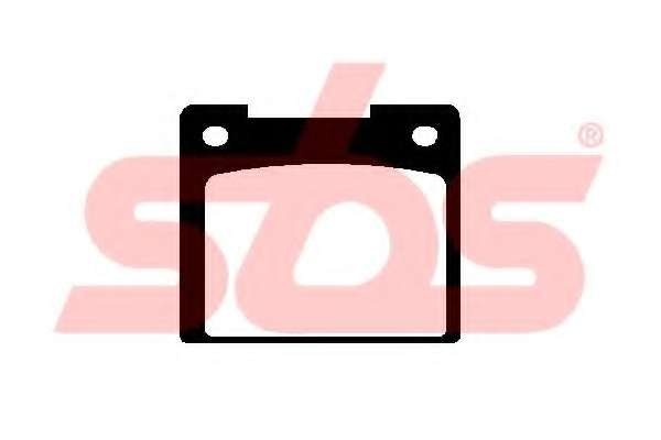 Комплект тормозных колодок, дисковый тормоз