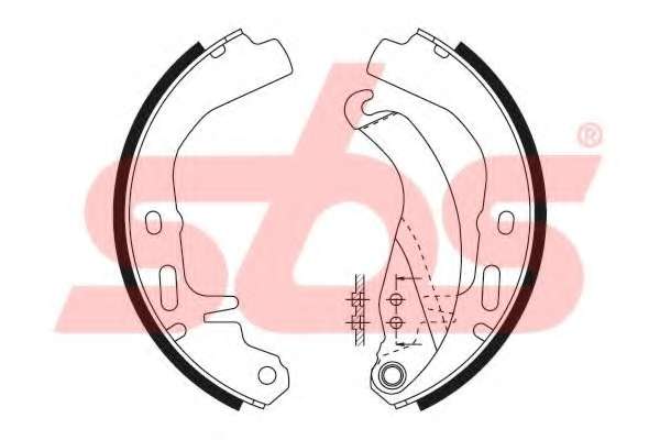 Комплект тормозных колодок