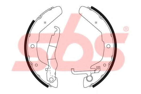 Комплект тормозных колодок