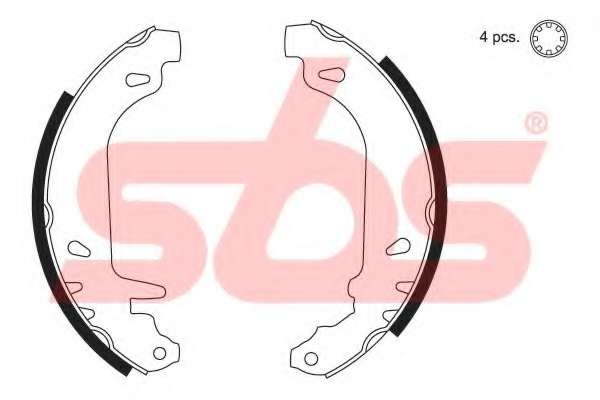 Комплект тормозных колодок