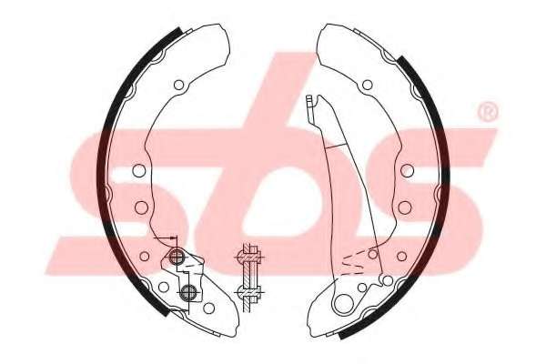 Комплект тормозных колодок