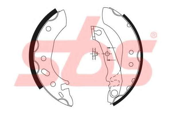 Комплект тормозных колодок