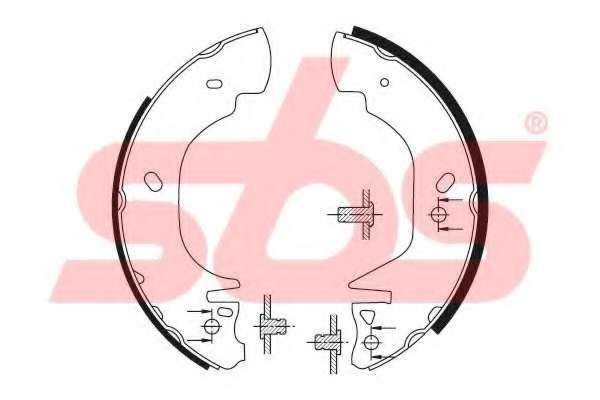 Комплект тормозных колодок