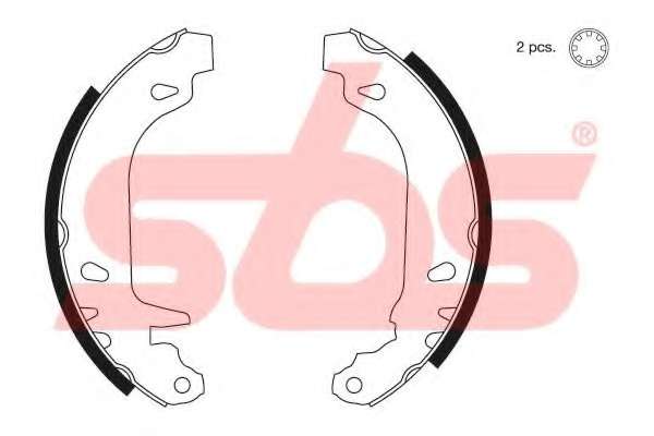 Комплект тормозных колодок