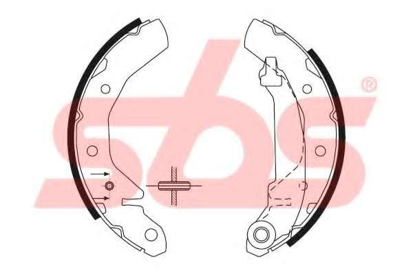 Комплект тормозных колодок