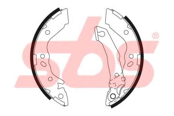 Комплект тормозных колодок