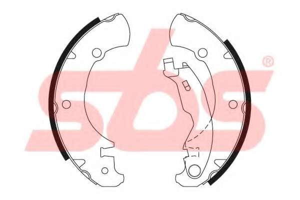 Комплект тормозных колодок