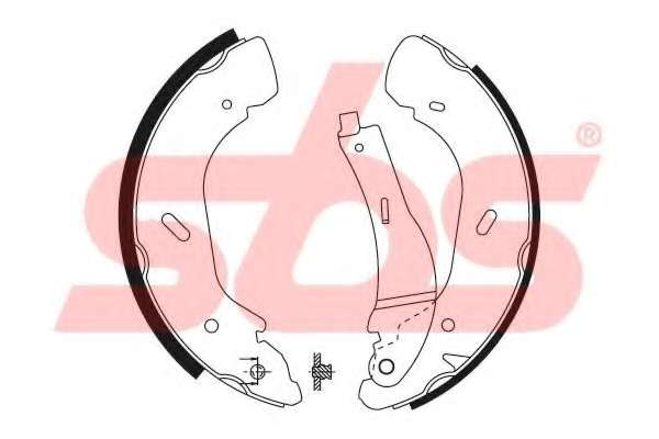 Комплект тормозных колодок