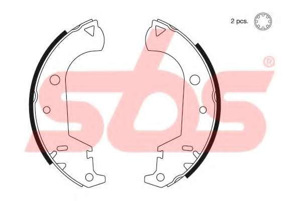 Комплект тормозных колодок
