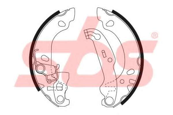 Комплект тормозных колодок