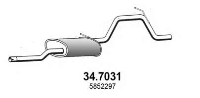 Глушитель выхлопных газов конечный