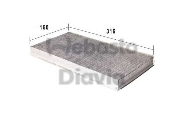 Фильтр, воздух во внутренном пространстве