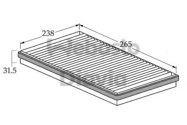 Фильтр, воздух во внутренном пространстве
