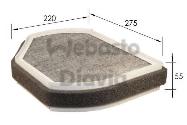 Фильтр, воздух во внутренном пространстве