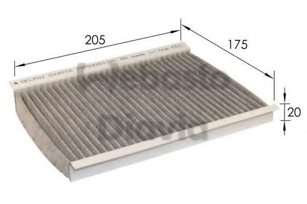 Фильтр, воздух во внутренном пространстве