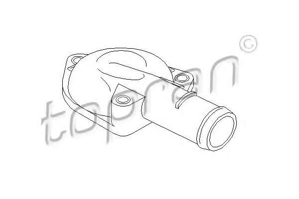 Фланець охолоджувальної рідини