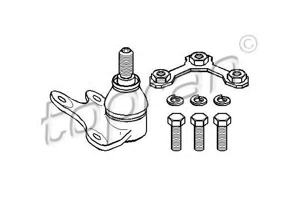 Несущий / направляющий шарнир