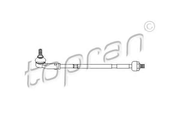Поперечная рулевая тяга