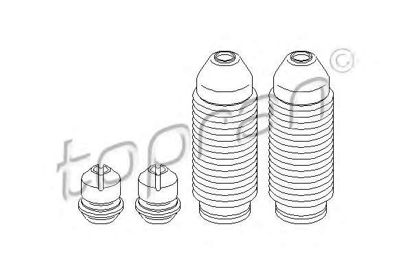 Пылезащитный комплект, амортизатор