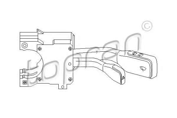 Перемикач склоочисника