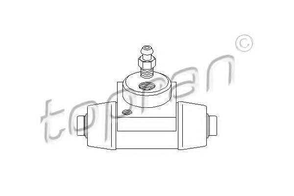 CYLINDEREK HAM. 19.05 REAR