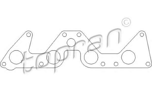 Прокладка, впускной коллектор