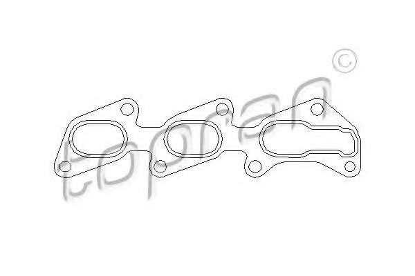 Прокладка, выпускной коллектор