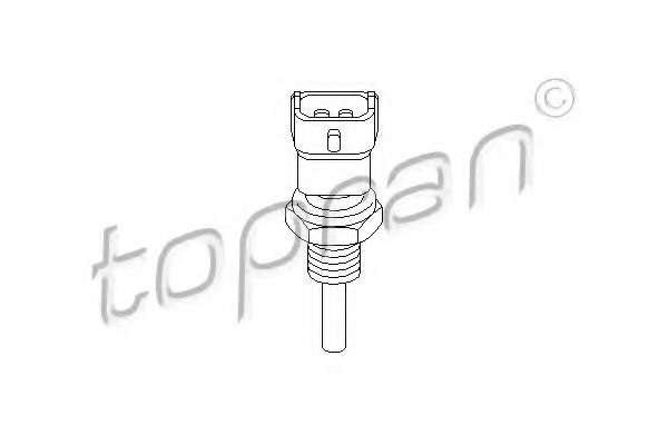 Датчик, температура охлаждающей жидкости