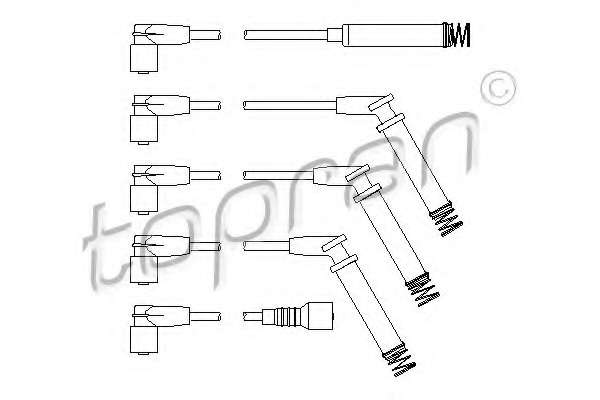 Комплект проводов зажигания