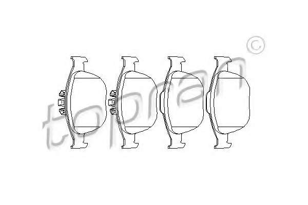 KLOCKI HAM. FORD / ZOBACZ B111218 PRZEDNIE GR.17,6