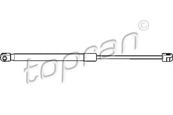 Газовая пружина, крышка багажник