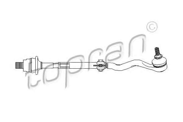 Поперечная рулевая тяга
