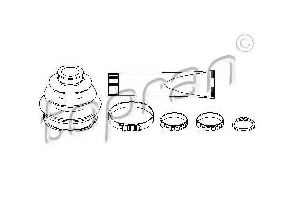 Комплект пылника, приводной вал