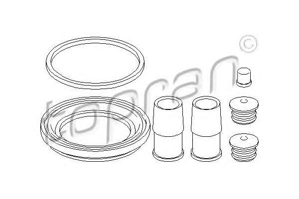 Ремкомплект, тормозной суппорт