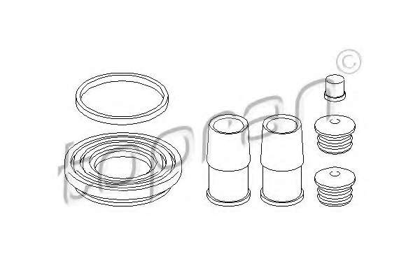 Ремкомплект, тормозной суппорт