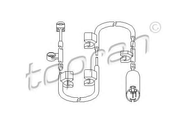 CZUJNIK ZU»YCIA KLOCKЛW HAMULC. >BRAKE PAD
