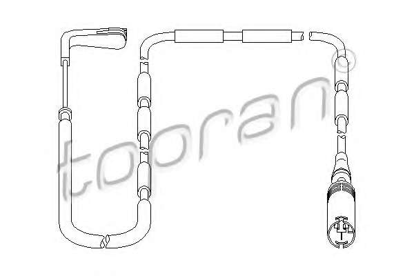 CZUJNIK ZU»YCIA KLOCKЛW HAMULC. >BRAKE PAD