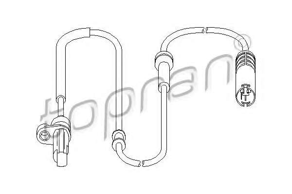 CZUJNIK PR¦DKOоCI ABS >ABS. REAR