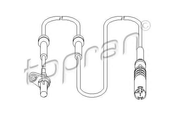 CZUJNIK PR¦DKOоCI ABS PRZEDNI BMW