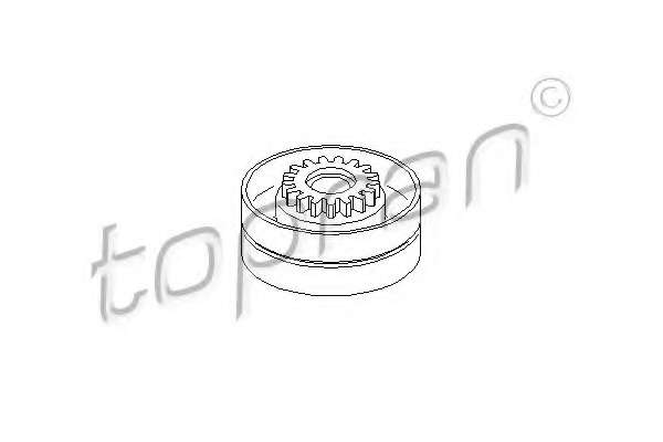 Натяжной ролик, поликлиновой  ремень