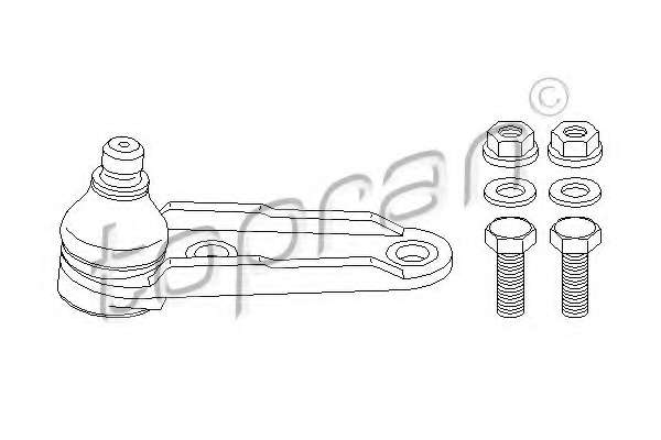 Несущий / направляющий шарнир