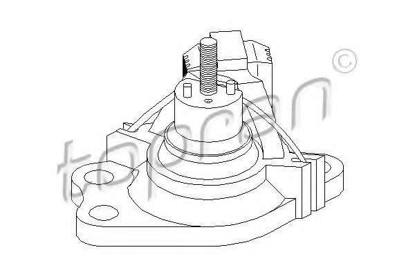 PODUSZKA SILNIKA RENAULT CLIO II/KANGOO 1.5DCI 01- PRAWA