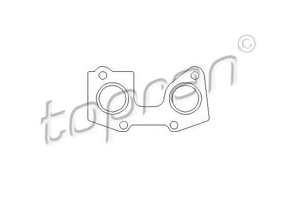 Прокладка, выпускной коллектор