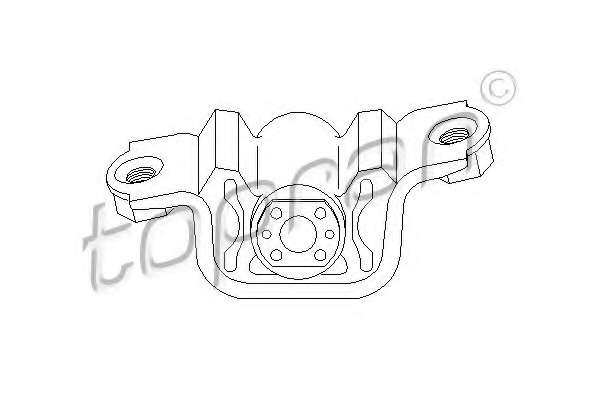 PODUSZKA SKRZYNI CITROEN/FIAT/PEUGEOT 94 - TYLNA