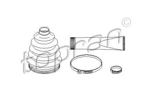 Комплект пылника, приводной вал