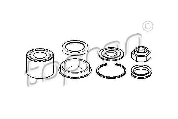 Комплект подшипника ступицы колеса