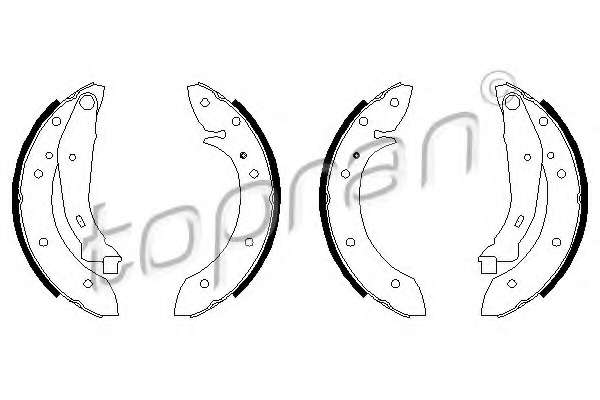 Комплект тормозных колодок