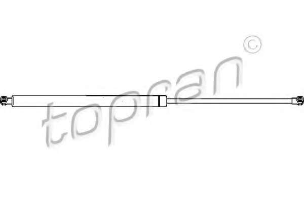 Газовая пружина, крышка багажник