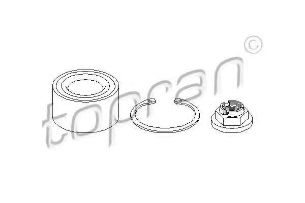 Комплект подшипника ступицы колеса